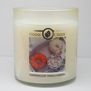 Goose Creek 3-Wick Candle - Marshmallow Vanilla Pumpkin - 16 oz